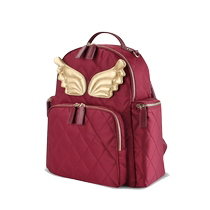 papame mommy bag backpack new fashion multifunctional mother and baby bag large small small childrens bag with traction rope