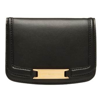 Bally deco black cowhide women's wallet 6310866