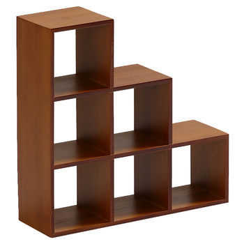 Bamboo duobao storage rack tea set display rack desktop