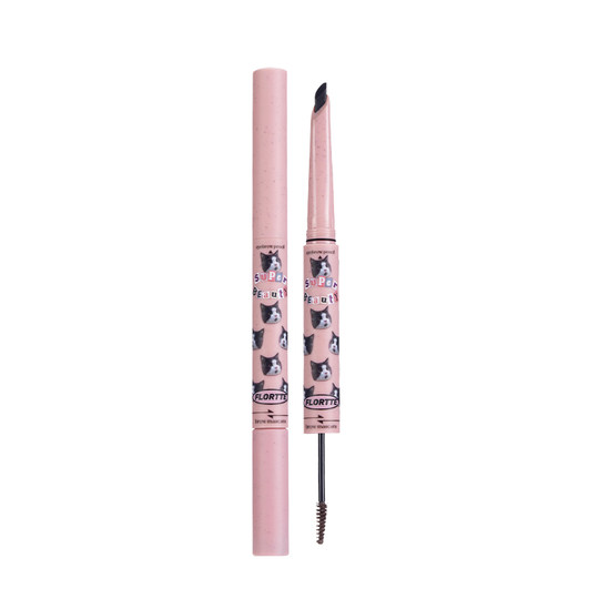 Flower Lolia Double-headed Blade Eyebrow Pencil Eyebrow Dyeing Cream