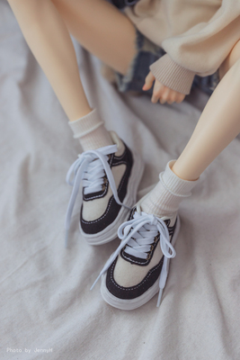 taobao agent [RGB] BJD retro dissolved bottom canvas shoes spot drop