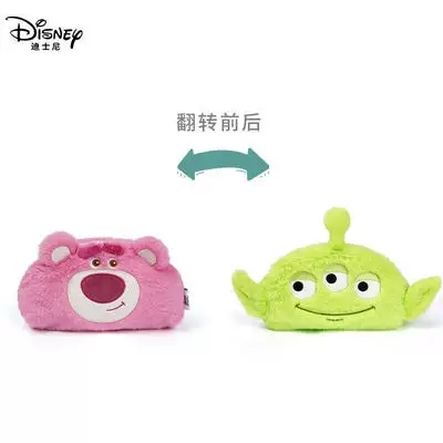 Disney, подлинный мультяшный карандашный набор, кукла, кролик, плюшевый органайзер сумка, полицейский, лиса, енот, подарок на день рождения