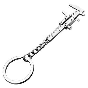 Vernier caliper 0-40mm keychain portable tool