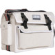 Hubang Electrician Bag Thickened Canvas Large Small Multi-function Hardware Tool Kit Wear-resistant Repair Bag White Larger