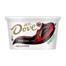 Dove Fragrant Dark Chocolate 252 г * 1 миска в индивидуальной упаковке повседневная упаковка для закусок конфеты детские закуски