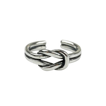 925 sterling silver knuckle ring women's finger ring tail ring little finger foot ring toe ring day Korean simple retro students
