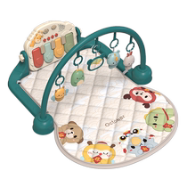 Pedal piano baby fitness stand 0-1 years old educational early education 3-6 months newborn baby male and female baby toys