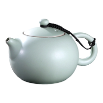 Чайник Тяньцинь в кильне чайник чайный чай с чайным чайником керамический чайный чайный чайник классический кастрюль Рю фарфор Ксюша
