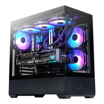 Asus ro ji comet black diy host desktop assembly delta mobile game computer complete machine 245k/14600kf/14700kf/5070ti/5060ti