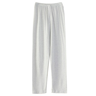 Men's 100% pure cotton trousers loose and fattening and enlarged