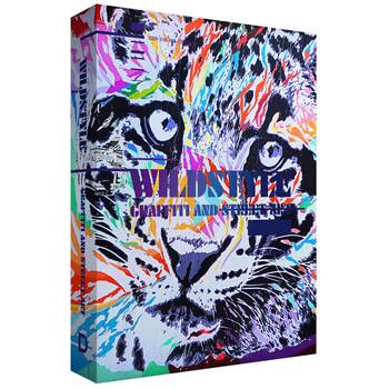 In Stock English Original Version Wildstyle Graffiti and Street Art: Trendy Graphics That Blend with the Environment, Personalized Graffiti, Trendy Art Painting Books Wildstyle Graffiti and Street Art