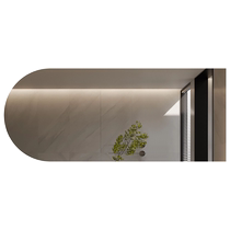 BOLEN special-shaped arch smart bathroom mirror wall-mounted bathroom mirror washbasin with light bathroom mirror