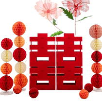 Three-dimensional kt board with the word happy for wedding oversized wedding room layout and decoration with the word happy for the womans bedroom new house double happiness floor-standing ornaments