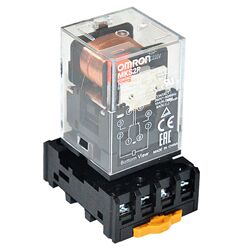 기존 Omron MK2P-I MK3P-I 중간 릴레이 220V/24V/12V 새로운 MKS2P MKS3P