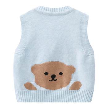 Baby vest spring and autumn baby knitted vest waistcoat Baby vest spring and autumn baby knitted vest waistcoat
