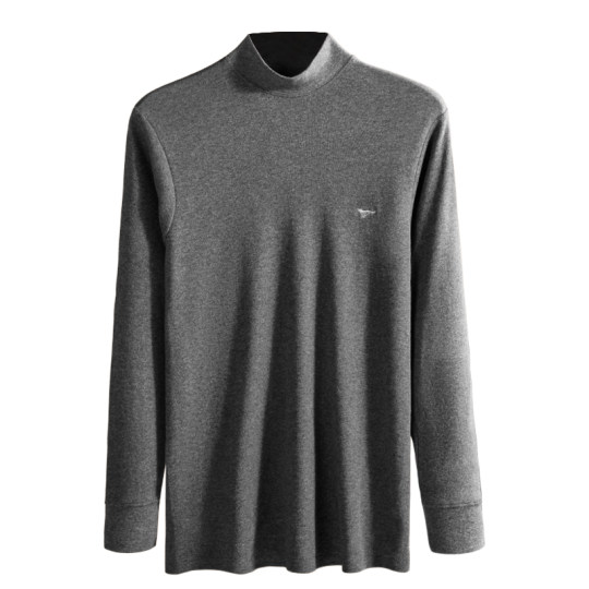 Septwolves pure cotton warm autumn coat for men with middle collar