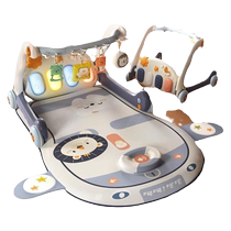 Baby Toy Fitness Rack Pedantic Piano Baby 0 1 Year Old Young Child Novelty Puzzle Early Education 6 Months 3 Two-in-one
