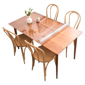 Transparent matte crystal table cushion without shrinking and odor clean Transparent matte crystal table cushion without shrinking and odor clean