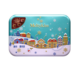 正品meiji明治雪吻巧克力礼盒装金/蓝罐送男女友生日节日礼物礼品