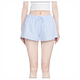 BM Striped Strap Shorts Women's 2026 Summer New Wide-leg Pants Slimming Legs Long Loose Versatile Casual Pants