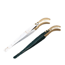 Pure brass tea leaf clips tea tweezers Kung Fu tea set accessories tea making clips tea cup clips high-end tea ceremony tea clips