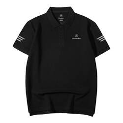 Plus size plus size polo shirt men's short-sleeved T-shirt lapel pure cotton Japanese retro ວັນນະຄະດີທຸລະກິດເຄື່ອງນຸ່ງຜູ້ຊາຍ