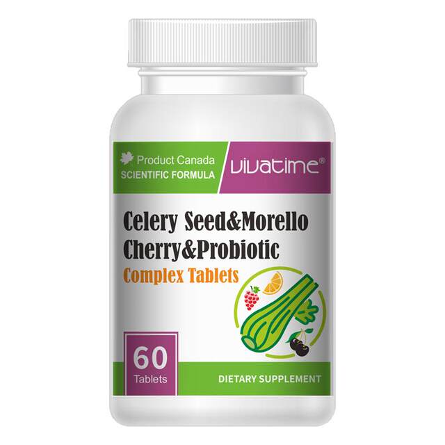 High-concentration celery seed black cherry essence tablets imported from Canada, celery seed balance care festival health authentic product