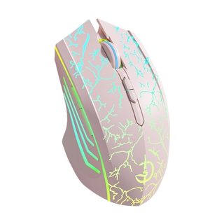 无线蓝牙鼠标静音无声台式笔记本电脑女生办公可充电游戏电竞有线