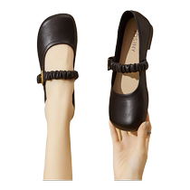 Zhuo Shini off-code clearance Mary Jane shoes for women 2024 new spring and autumn super hot temperament small leather shoes single shoes for women