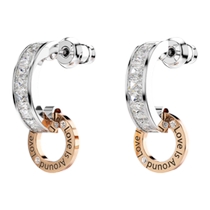 (Same series as this sand) Swarovski Connexus love drop-shaped earrings 2024 new style