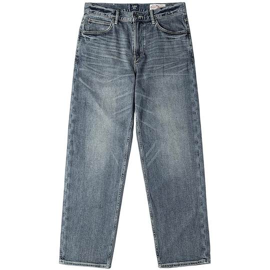 Lee25 Autumn EasyRider761 Loose Wide Leg Japanese Kaihara Men's Jeans