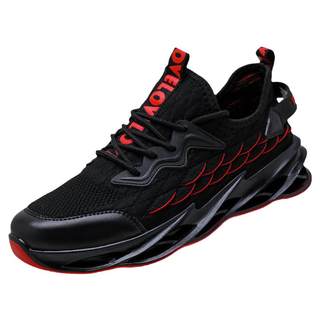Blade men's shoes winter breathable 2025 new feiwei sports running casual mesh shoes black mesh coconut trendy shoes