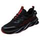 Blade Men's Shoes Winter Breathable 2025 New Feiwei Sports Running Casual Mesh Shoes Black Mesh Coconut Trendy Shoes