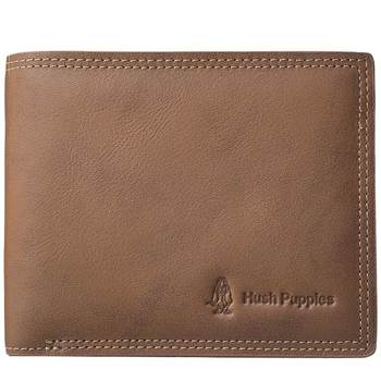 Xiabushi men's casual short wallet genuine leather wallet