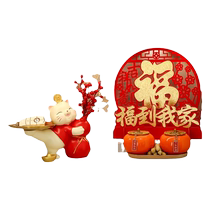 Lucky cats housewarming brings joy to my home key storage entrance ornaments shoe cabinet living room desktop home decorations