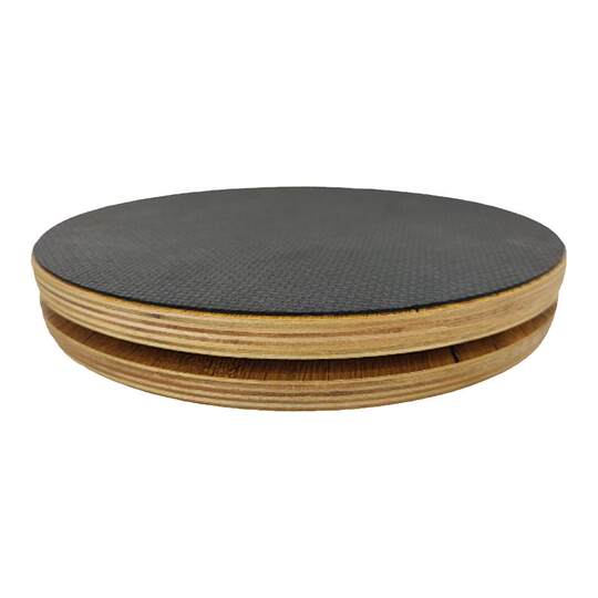 Pilates rotating disc solid wood disc