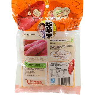 华味亨地瓜干条果干休闲零食整箱批发礼包华味亨美味薯条150g/包