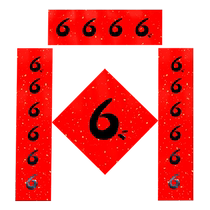 Hahaha 666 New Year Couplets 2024 Year of the Dragon creative Internet celebrity Douyin Xiaohongshu same style red paper funny