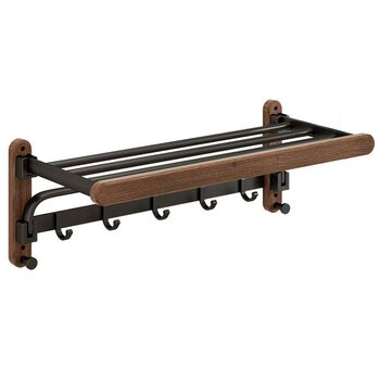 Maillard style bathroom towel rack