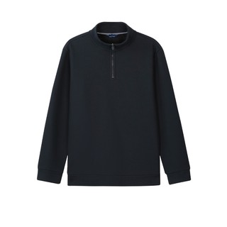 Nordica velvet half-cardigan polo shirt