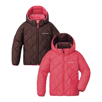 Nichia errand Montbell Montbell childrens down jacket hooded double-sided warm 1101622 coat