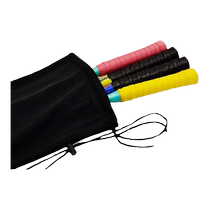 Badminton shoulder bag velvet cover badminton racket storage protective cover lightweight velvet bag 2 pack racket bag thickened