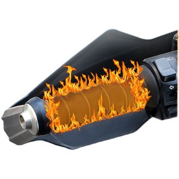 Heated handlebar motorcycle anti-slip handle cover