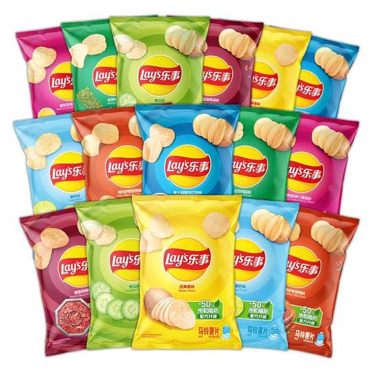 Lay's Original Cut Potato Chips Snack Snack Gift Pack