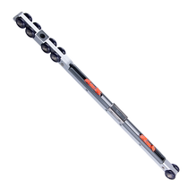 Damping hanging wheel sliding door sliding door hanging pulley track kitchen bathroom glass wooden door hanging rail upper rail accessories