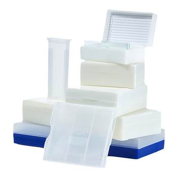 Labshark plastic slide box moisturizing storage box