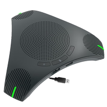 Zhongda Tengchuang M-04 omnidirectional microphone conference room voice equipment DingTalk Tencent Taobao live online teaching video conference desktop microphone USB driver-free 4-meter pickup horn speaker