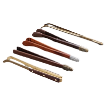 Tea clips cup clips Kung Fu tea set accessories tea ceremony non-slip tea cups brass tweezers tea making tools wooden tea clips for home use