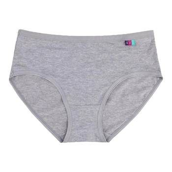 Purple red sky pure cotton women's underwear mid-high waist hip-lifting sexy plus fat large size triangle fat mm mother's underwear