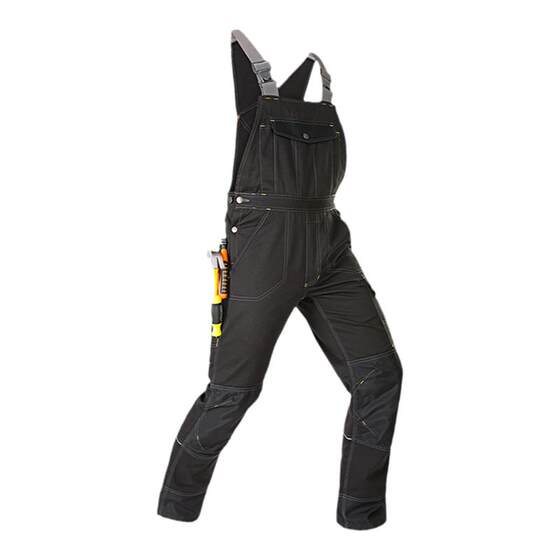 Bib overalls, wear-resistant one-piece machine repair labor insurance